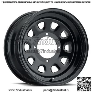 Комплект (4) колес ITP со стальным ободом Delta 14 дюймов для Honda Yamaha Polaris Kawasaki Suzuki
