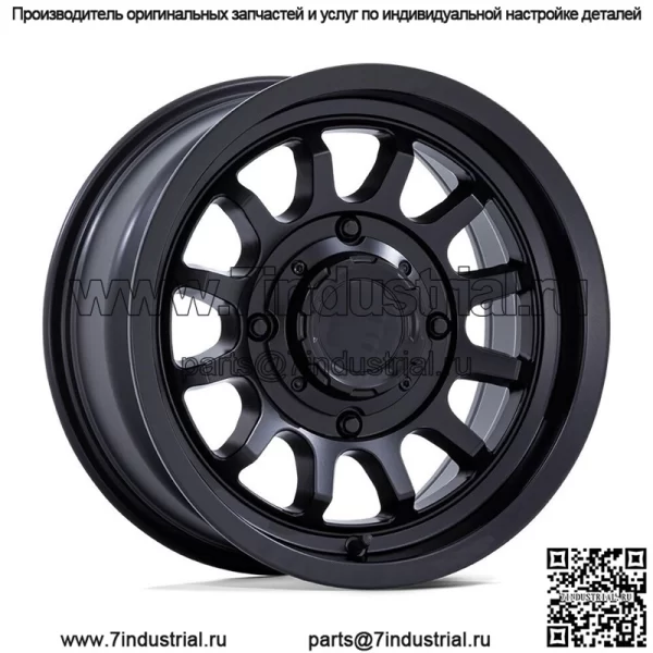 15-дюймовые колеса Black Rhino Rapid, черные Polaris RZR 1000 XP (для: Polaris)