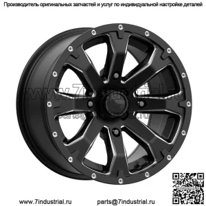 Колеса/диски MSA M42 Bounty для квадроциклов Satin Black, 14 дюймов Sportsman RZR Ranger (для: Polaris)