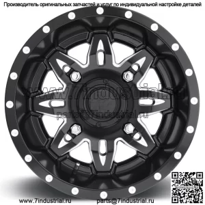 Колеса Fuel Lethal ATV, черные, 14 дюймов Sportsman RZR Ranger (для: Polaris)