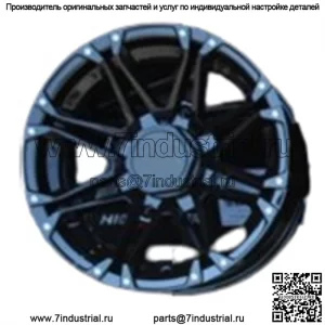 POLARIS SPORTSMAN 450 14-ДЮЙМОВЫЕ АЛЮМИНИЕВЫЕ КОЛЕСА HL3 BLK для квадроциклов / UTV В КОМПЛЕКТЕ (НАБОР 4) POL (Для: Polaris)