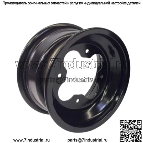DWT A5 ЧЕРНЫЕ ПЕРЕДНИЕ ЗАДНИЕ КОЛЕСА 10 ДЮЙМОВ, ДИСКИ 10X5 4+1 4x110 4/110 Polaris RZR170