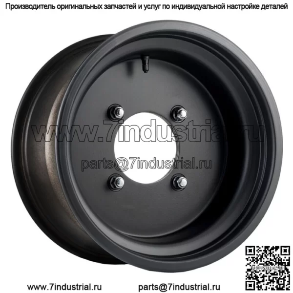 Колеса Douglas Ultimate Sport 15x8 3,5 + 4,5 Matte Black, рисунок грунтозацепов 4/156 (для: Polaris)