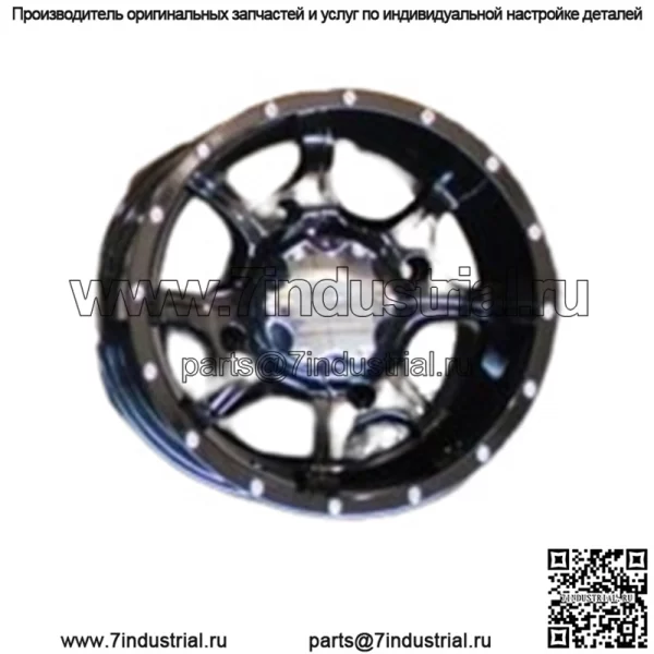 АЛЮМИНИЕВЫЕ КОЛЕСА SPORTSMAN 570 12" COBRA BLK ATV (НАБОР 4) ПОЖИЗНЕННАЯ ГАРАНТИЯ POL3CA (Для: Polaris)