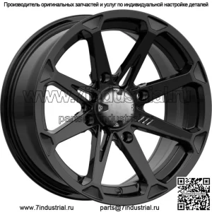 Дизельное колесо M12 | Глянцевый черный | КанАм 4x137 | Колеса