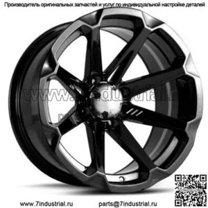 Комплект колес для квадроцикла/UTV, 14 дюймов M12 Diesel, черный 4/137, 10 мм CAN (для: Can-Am)