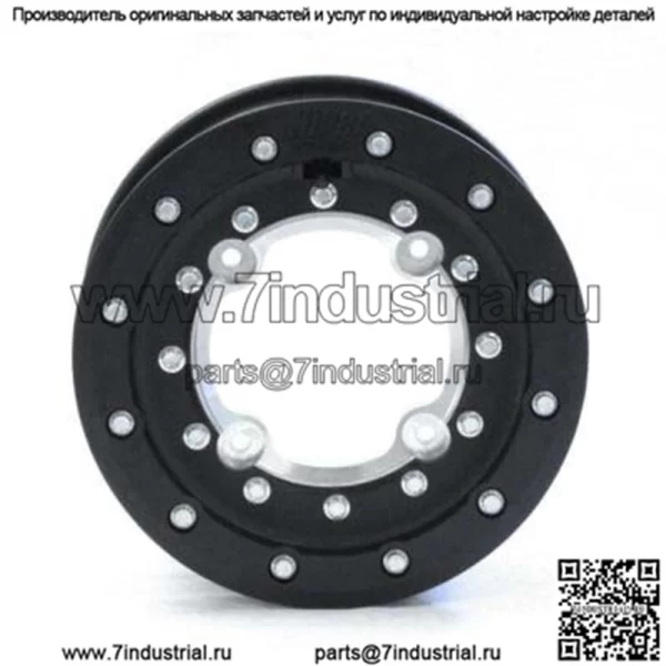 Черные диски Hiper Tech 3 с Beadlock 10 дюймов 4+1 передние 9 дюймов задние 10x5 9x8 TRX 400EX 400X (для: Can-Am)