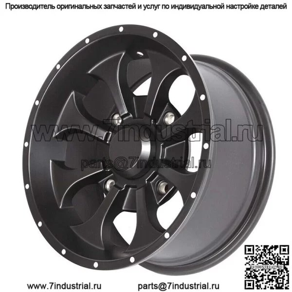Колеса  Knight Wheels Dunes 15x8 (137) Can-Am Maverick X3 Black CA1508KNBL