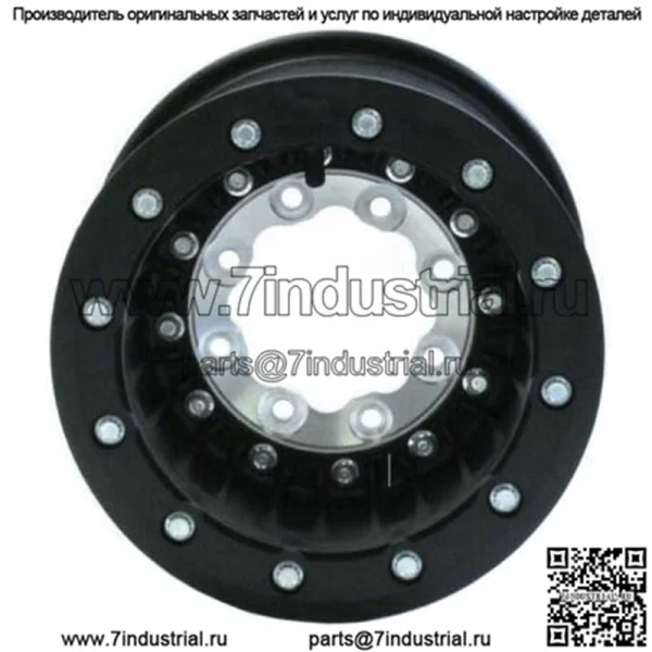 Черные задние диски Hiper Tech 3 с бедлоками, диски 9 дюймов 9x8 3+5 Honda TRX 450R 450ER (для: Can-Am)