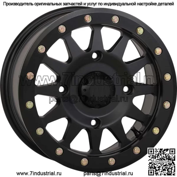 Колесо с бедлоком HLA1 Mch 15x7 4/137 5+2 40 мм Can-Am Maverick X3 Max 4x4 18-21 (для: Can-Am)
