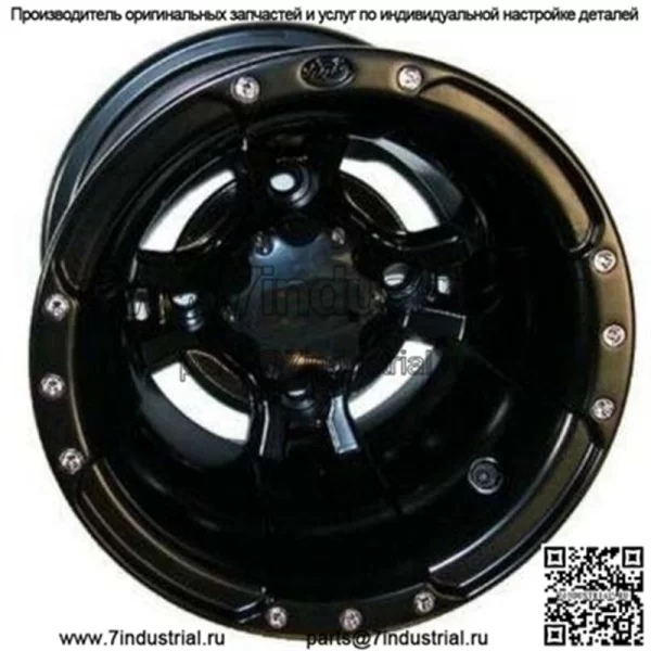 Новые матовые черные спортивные колеса SS112 для Arctic Cat DVX400 и Can-Am DS450