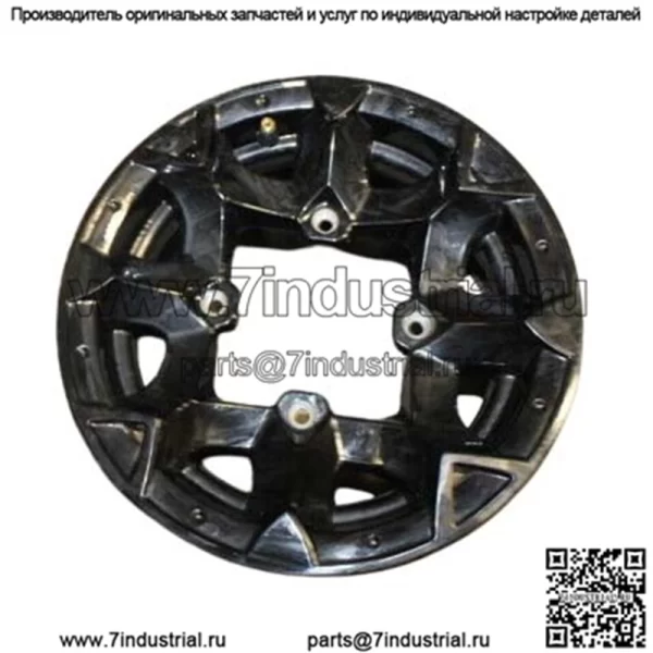 11 CAN AM COMMANDER OUTLANDER 1000 ОБОД ПЕРЕДНЕГО КОЛЕСА ЧЕРНЫЙ 12X6 #439