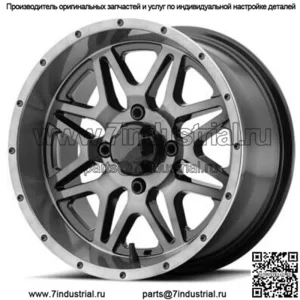 Комплект колес для квадроцикла/UTV, 14 дюймов M26 Vibe, обработанный 4/137 0 мм HP1K (для: Can-Am)