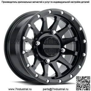15x6 Raceline A95B Trophy UTV, черные колеса 4x137 (40 мм) (для: Can-Am)