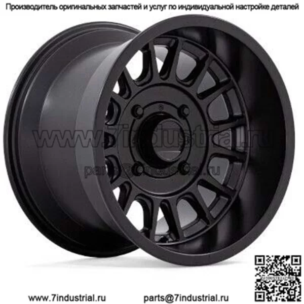 Комплект колес для квадроцикла/UTV, 15 дюймов KMC KS138 Impact Matte Black, 4/137, 10 мм HP1K (для: Can-Am)
