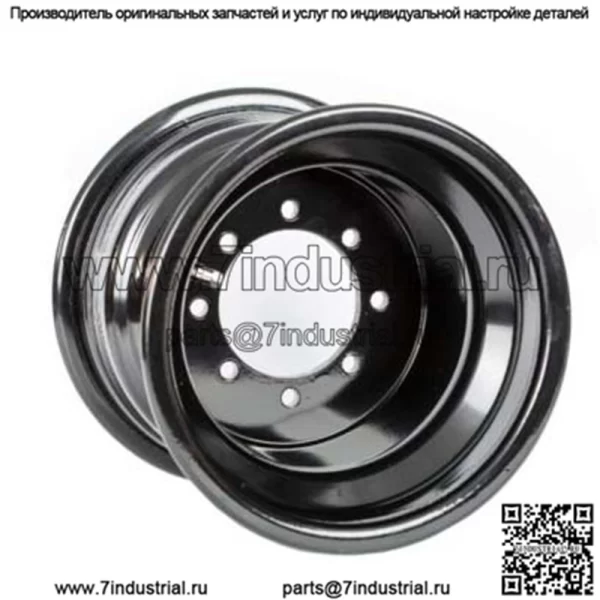 Задние колеса Can Am DS 450 9x8 3+5  Black Rolled Lip (для: Can-Am)