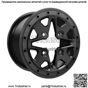 Задний черный обод Can-Am с Beadlock 14 дюймов Maverick X3 Maverick X3 MAX 705502286