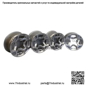Комплект колес Take Off G2 Can Am Outlander 12 дюймов Silver DPS XT 12x6 12x7,5 4x137 мм
