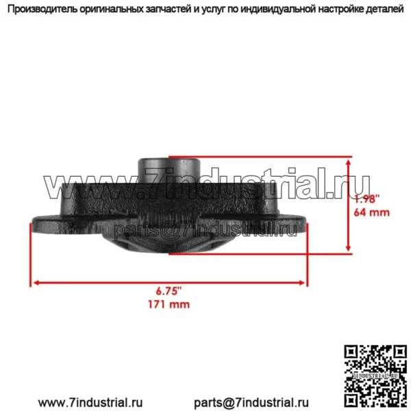 Ступица переднего или заднего колеса для Polaris 5139265-067 5138412-067 5139265 - Image 2