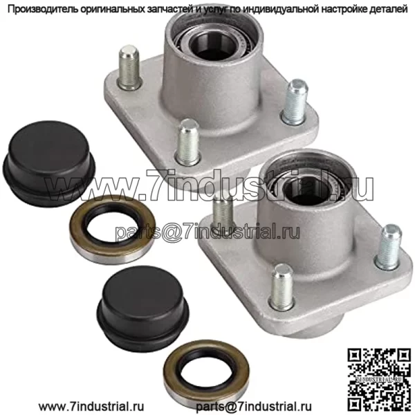 Ступица колеса в сборе для гольф-каров EZGO TXT, Marathon, Medalist, ST 350 и Workhorse DCS 1979–2001.5 гг., OEM# 19058-G2 19932-G1 17477-G1 12992-G1 14926-G1, комплект из 2 шт. - Image 5