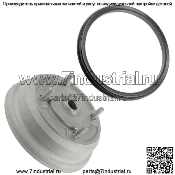 Ступица переднего тормозного барабана подходит для Kawasaki Mule 3010 KAF620 KAF950 2001-2008 гг. - Image 5