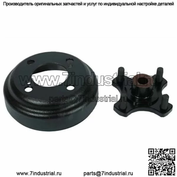 Сверхмощный тормозной барабан/ступица для электрических тележек для гольфа EZGO TXT 1982+