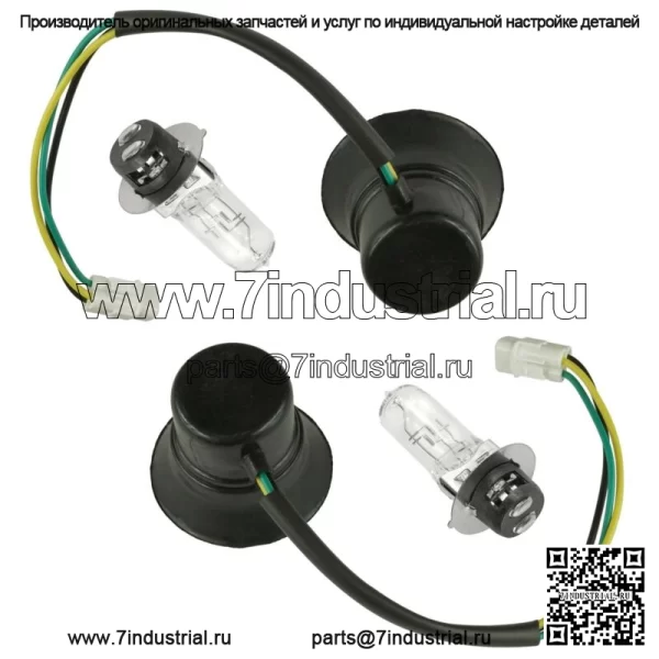 2 цоколя и лампа для фар для Yamaha RHINO 660 YXR660F 4X4 2006 г. - Image 4