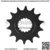 Передняя звездочка для Yamaha RAPTOR 700 YFM700R 2006-2016/специальное издание 2007-16 гг.