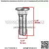 4 шпильки ступицы заднего колеса подходят для Yamaha Blaster YFS200 1998 1999–2006 гг. - Image 2
