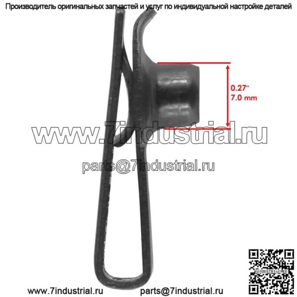Зажимы и болты панели капота крыла для John Deere M135748 M84972 19M7863 - Image 3