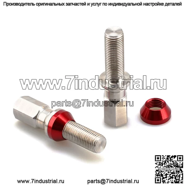 Немецкие болты из нержавеющей стали подходят для BMW, Mercedes-Benz, Audi, Volkswagen и других немецких моделей M14X1,5. - Image 4