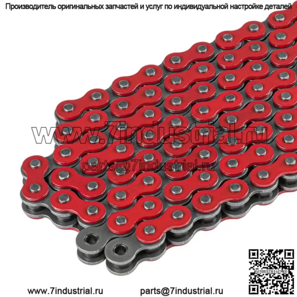 Красная приводная цепь для Honda ATC185 1980/ATC185S 1981 1982 1983 - Image 3