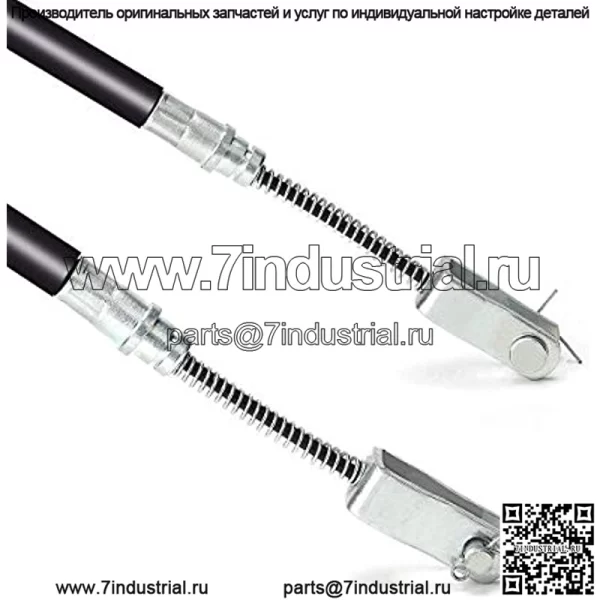 Комплект тормозных тросов со стороны пассажира и водителя подходит для EZGO (94+) TXT или тележки для гольфа Medalist, заменяет 70969-G03 - Image 3