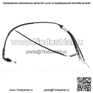 Полный комплект тросов дроссельной заслонки Kawasaki H2 Mach 4 (IV) 1972-1975 # 54012-100 (для: Kawasaki)