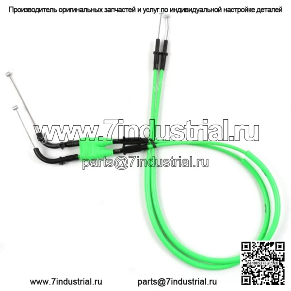 Подходит для Kawasaki Ninja ZX6R 2009-2016 2011 2012 2013 Тросы дроссельной заслонки Трос сцепления (Для: Kawasaki) - Image 2