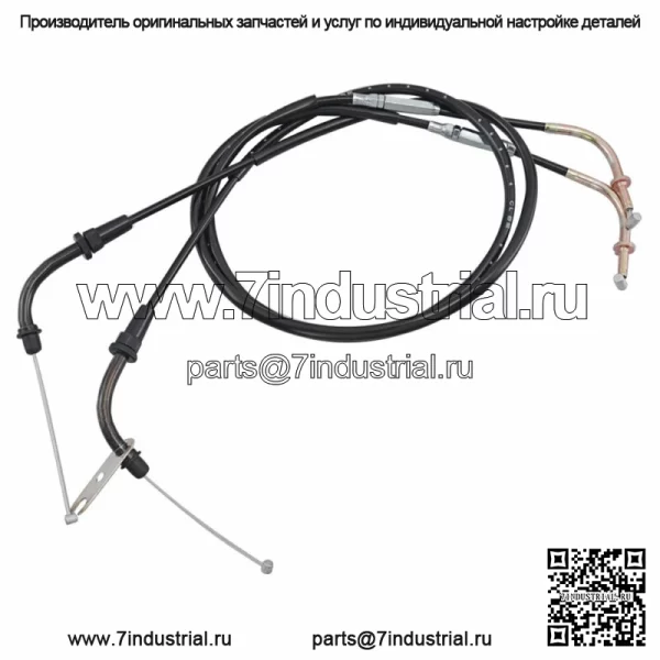 Трос дроссельной заслонки мотоцикла, 2 шт., для Kawasaki VULCAN 900 VN900 CLASSIC/LT 06-2017 (Для: Kawasaki) - Image 2
