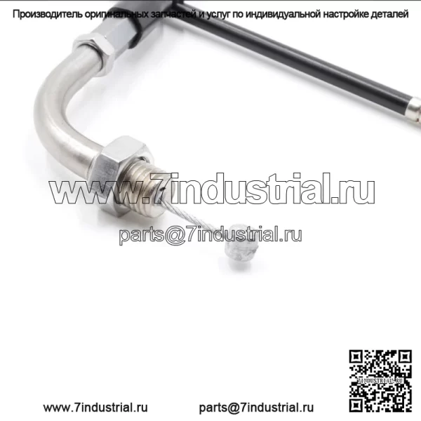 Трос дроссельной заслонки Honda CT70 Trail (1976-1978) #17910-125-770 / 17910-098-660 (Для: Honda) - Image 4