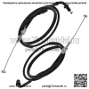 Комплект тросов дроссельной заслонки Push Pull Honda CB750SC VF700S 17910-KE5-405 (Для: Honda) - Image 2