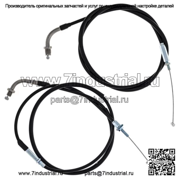 Комплект тросов дроссельной заслонки Push Pull Honda GL1000 GL1000L 17910-MB9-670 (Для: Honda)