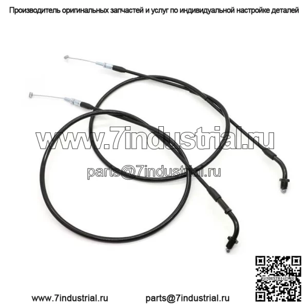 Комплект тросов дроссельной заслонки для Honda CM400 CX500 Custom Hawk Nighthawk 450 17920-415-000 (Для: Honda)