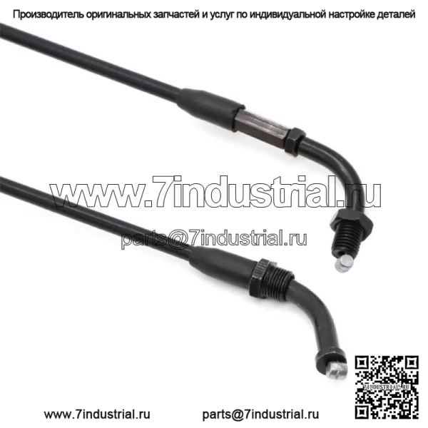 Комплект тросов дроссельной заслонки для Honda CM400 CX500 Custom Hawk Nighthawk 450 17920-415-000 (Для: Honda) - Image 2