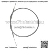 Трос дроссельной заслонки для двигателя Honda Z50 K0 K1 K2 Minitrail 1968-1971 #17910-045-671