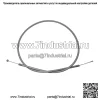 Трос дроссельной заслонки для двигателя Honda Z50 K0 K1 K2 Minitrail 1968-1971 #17910-045-671 - Image 3