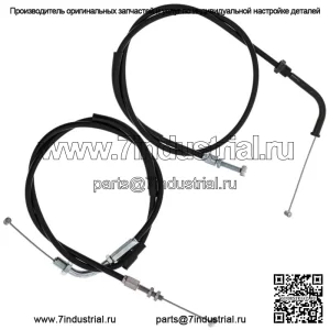 Комплект тросов дроссельной заслонки Push Pull для Honda Shadow VLX 600 VT600C VT600CD (для: Honda)