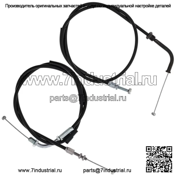 Комплект тросов дроссельной заслонки Push Pull для Honda Shadow VLX 600 VT600C VT600CD (для: Honda)