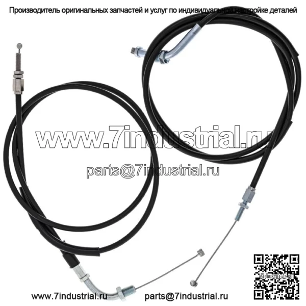 Комплект тросов дроссельной заслонки Push Pull для Yamaha VTX1800 17910-MCH-000 (для: Honda)