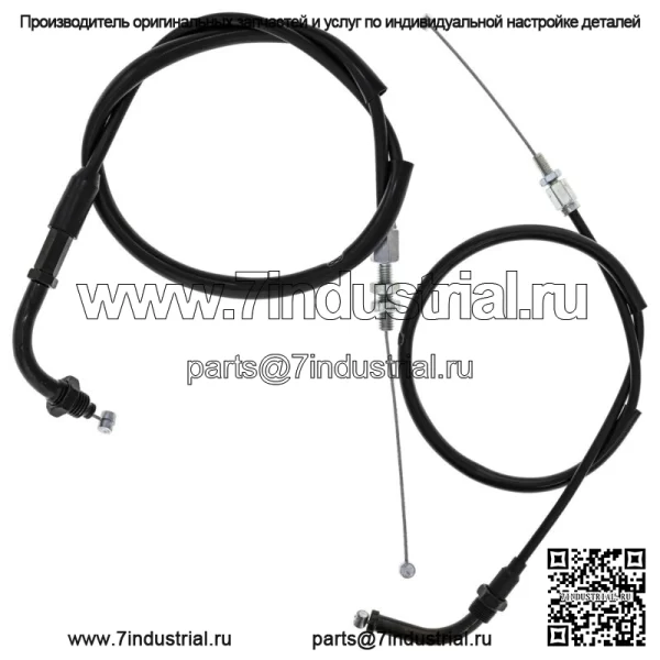 Комплект тросов дроссельной заслонки Push Pull для Honda CBR1000RR 17910-MFL 17920-MFL (Для: Honda)