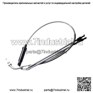 ДЛЯ Honda CL250 K0/K3 CL350 K0/K3/K4/K5 CB350G ('73) двойной трос дроссельной заслонки, новый