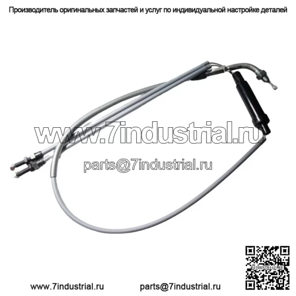 ДЛЯ Honda CL250 K0/K3 CL350 K0/K3/K4/K5 CB350G ('73) двойной трос дроссельной заслонки, новый - Image 2
