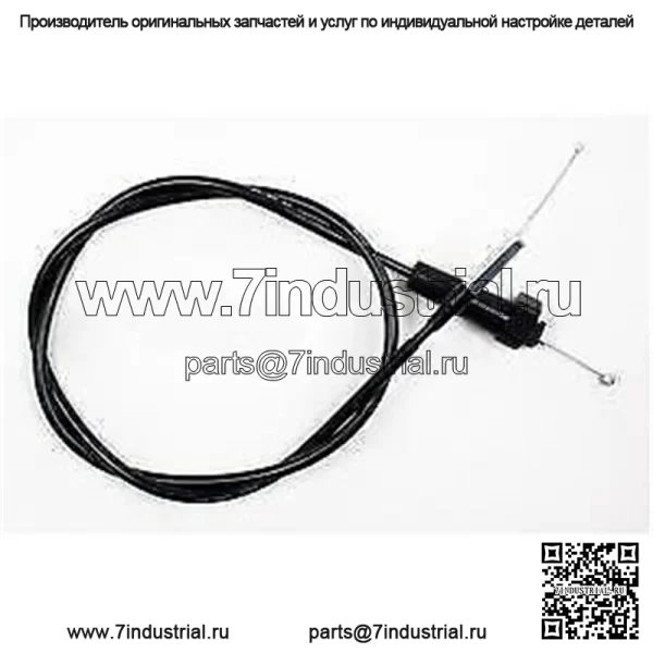 Черный виниловый трос дроссельной заслонки 02-0096 для Honda Shadow Magna NOS H1 (для: Honda)